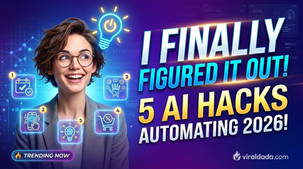 I Finally Figured It Out” Trend: 5 AI Hacks Automating 2026!
