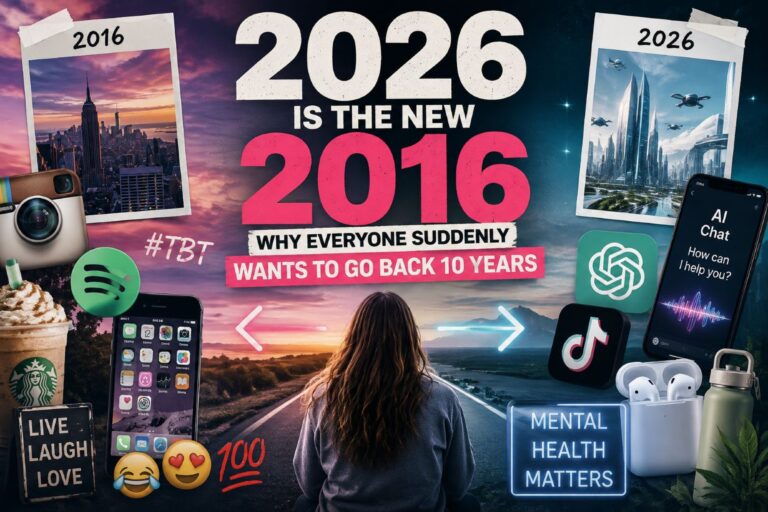 2026 Is the New 2016: Why Everyone Suddenly Wants to Go Back 10 Years