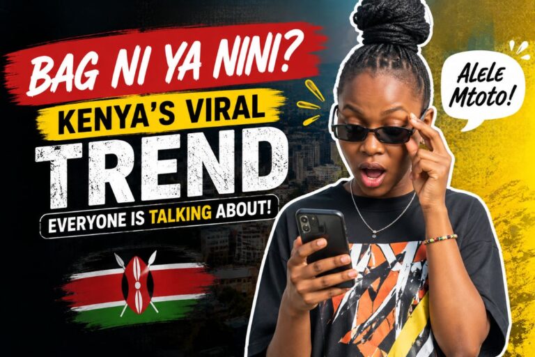 Sac Ni Ya Nini ? Pourquoi la phrase virale du Kenya est partout
