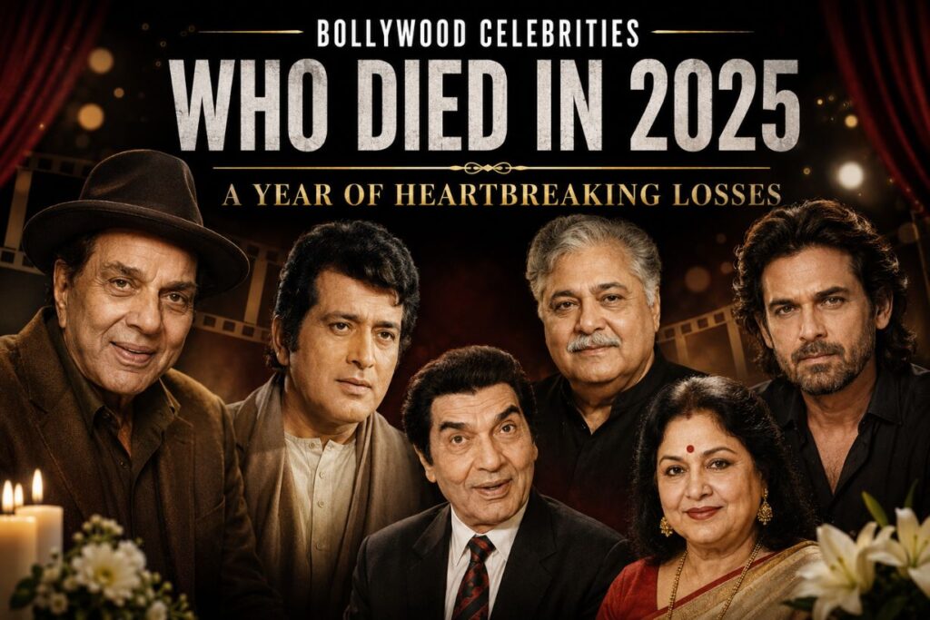 Bollywood Celebrities Who Died in 2025: A Year of Heartbreaking Losses