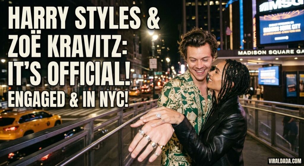 Harry Styles and Zoë Kravitz Are Engaged: Fans Are Loving the Surprise