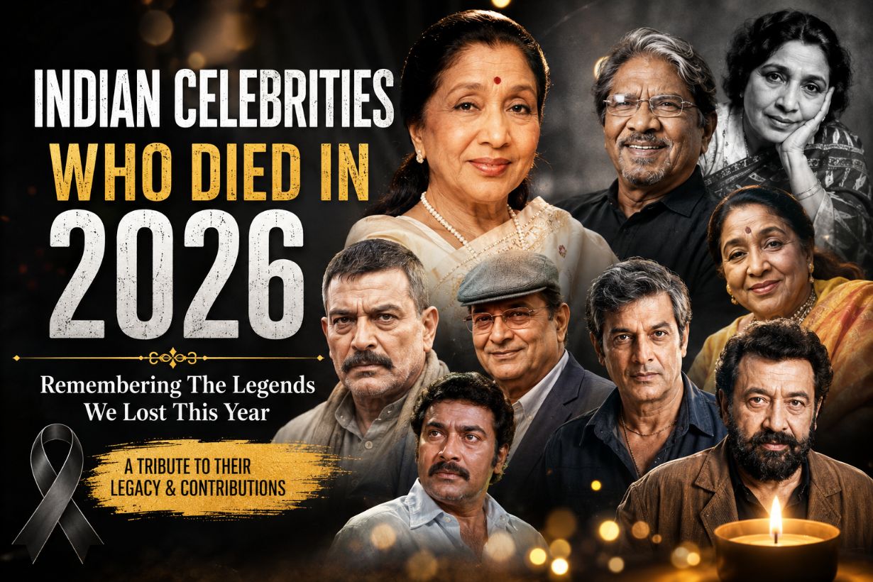 Indian Celebrities Who Died in 2026: Stars We Lost