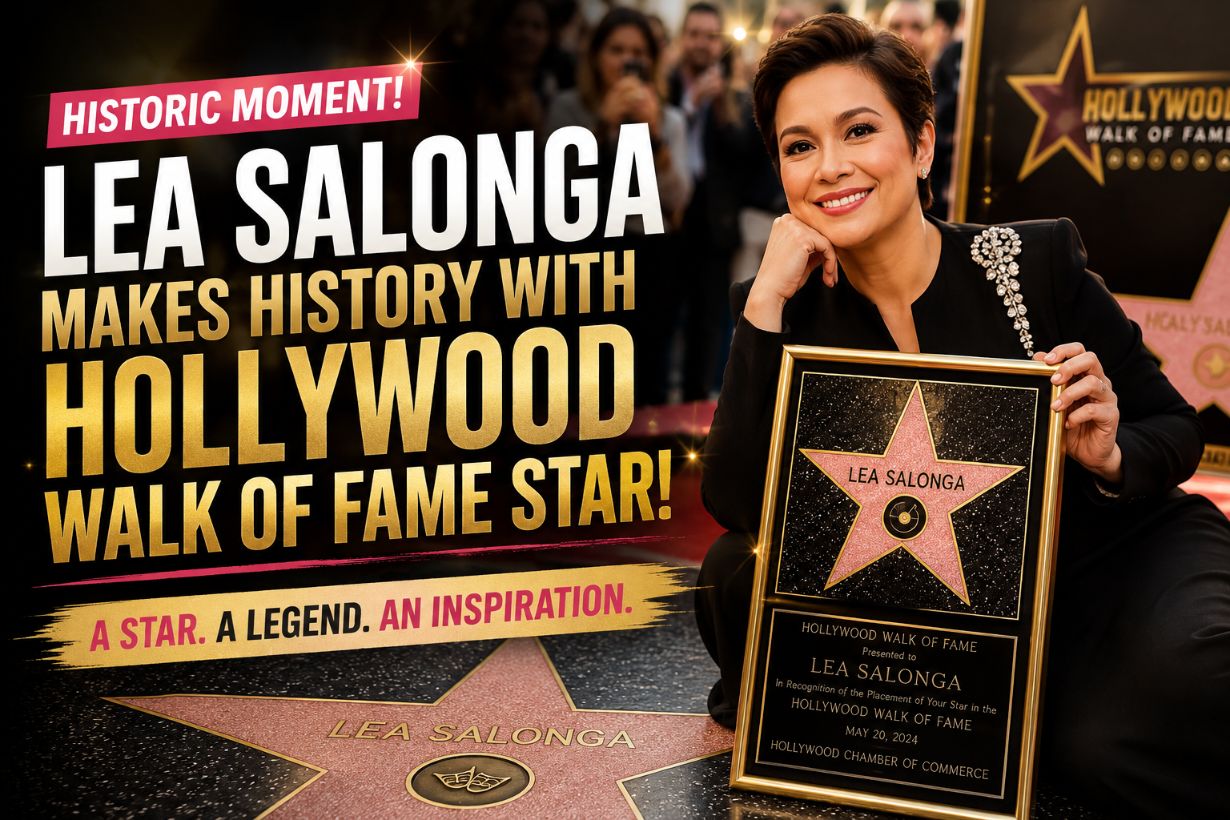 Lea Salonga Makes History: First Filipina Set to Receive Hollywood Walk of Fame Star