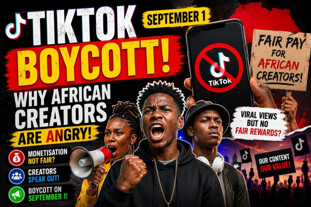TikTok Boycott September 1: Why African Creators Are Angry