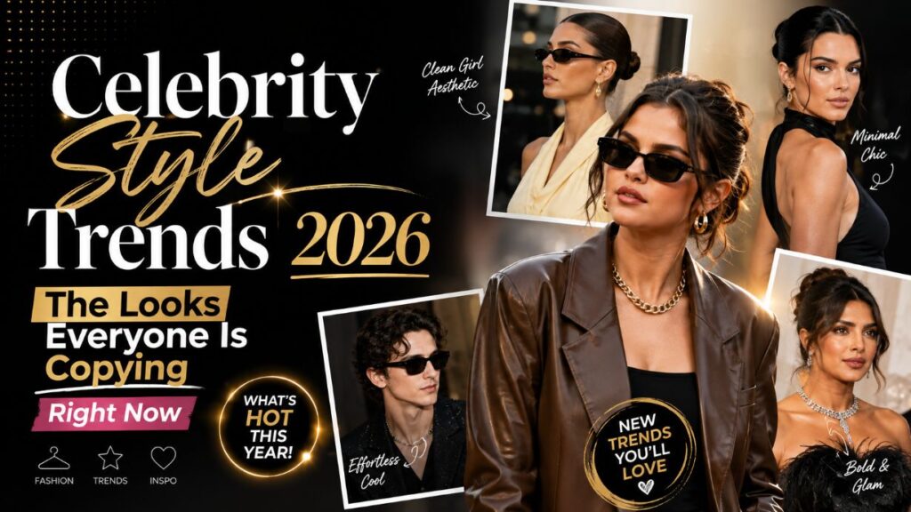 Celebrity Style Trends 2026: The Looks Everyone Is Copying Right Now