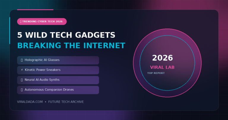 5 Wild Tech Gadgets Currently Breaking the Internet in 2026!