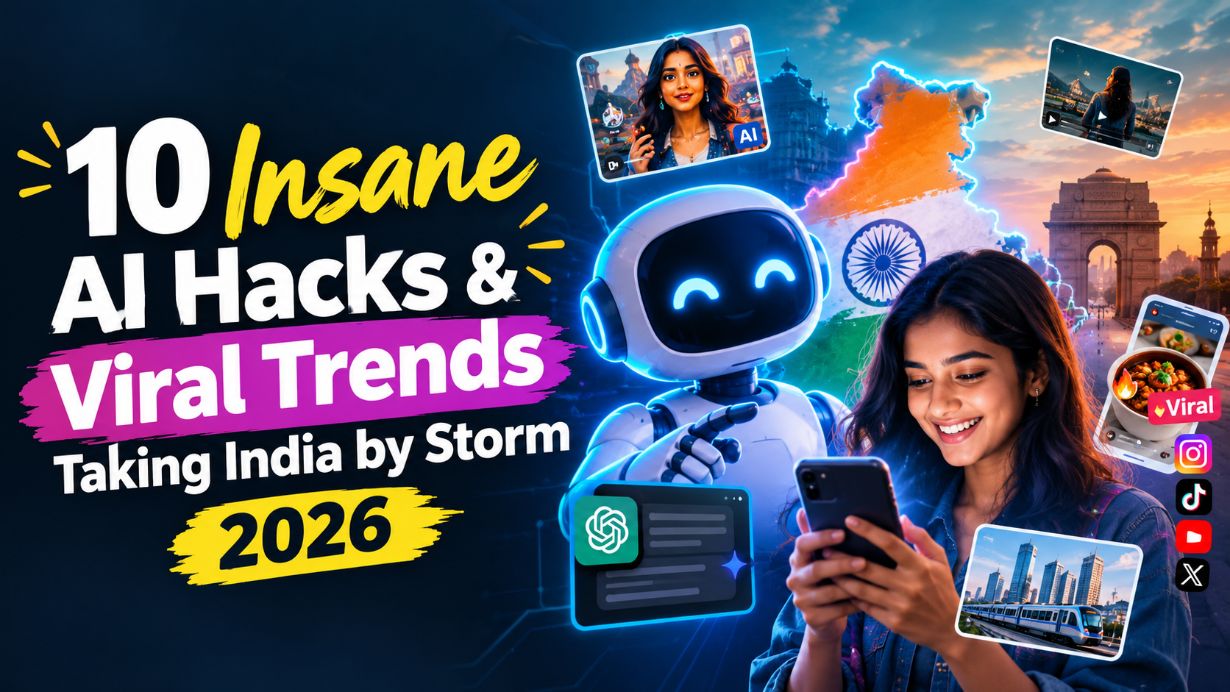10 Insane AI Hacks & Viral Trends Taking India by Storm (2026)