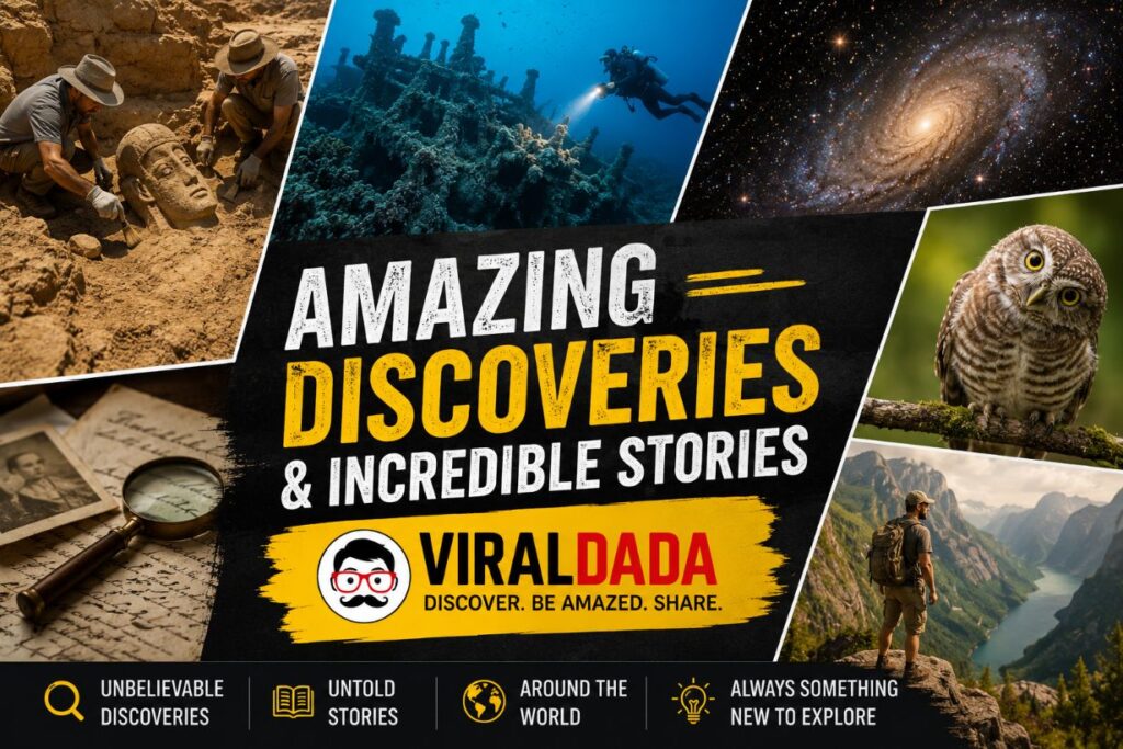 Amazing Discoveries and Incredible Stories | at ViralDada